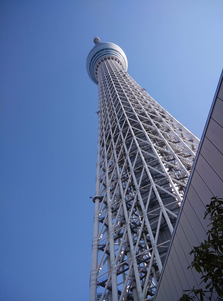 sky tree, japan, built structure, architecture, building exterior HD wallpaper