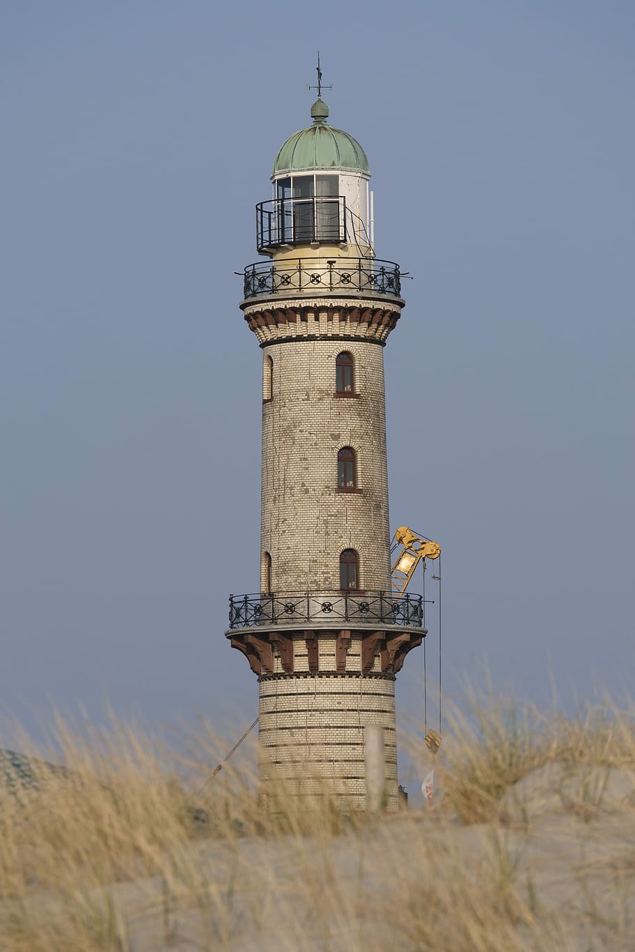 tower, architecture, lighthouse, light house, beacon, lighthouse warnemünde HD wallpaper