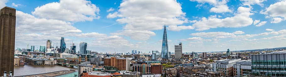 photography birds eye view of city, london, england, united kingdom, HD wallpaper