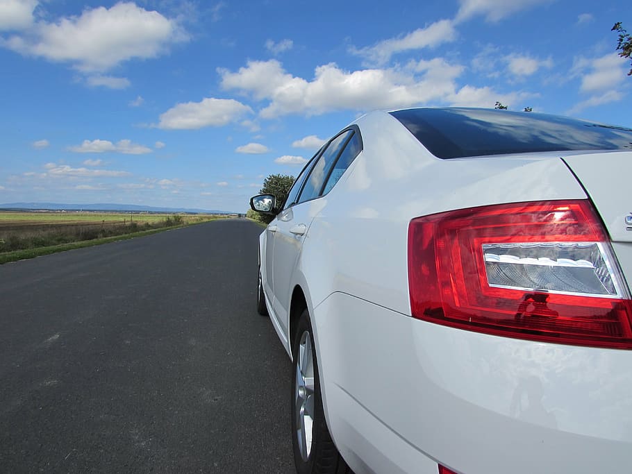 auto, road, traffic, drive, back light, transportation, mode of transportation HD wallpaper