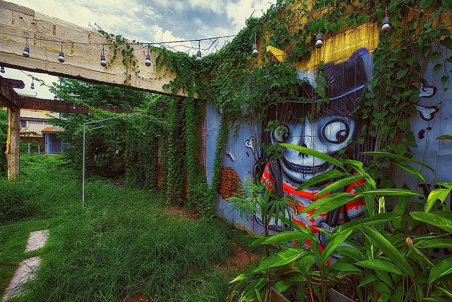 Wall, Colors, Painting, the wall, building exterior, built structure HD wallpaper