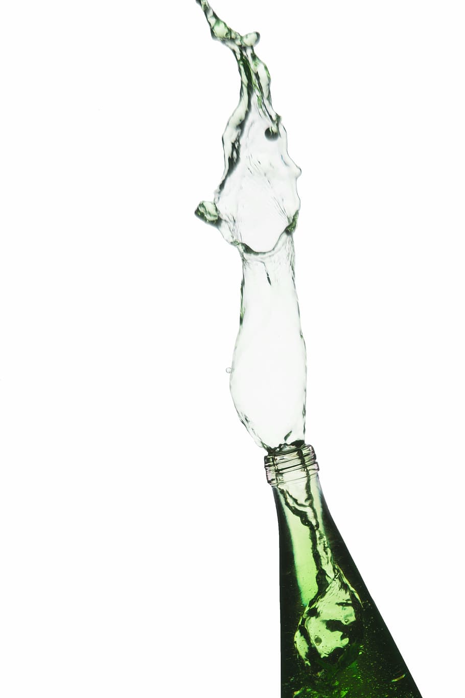 bottle, water, color, flash, movement, curious, liquid, container HD wallpaper