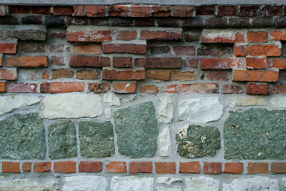 defensive wall, brick, chalk, stone, architecture, old, walls, HD wallpaper