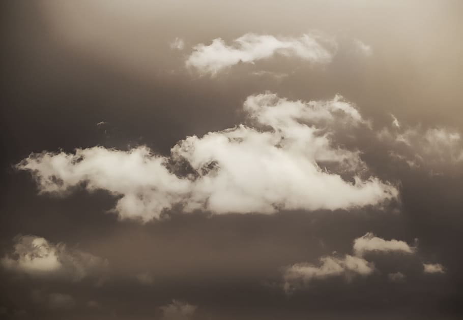 clouds, backgrounds, sky, nature, light, white, summer, weather HD wallpaper