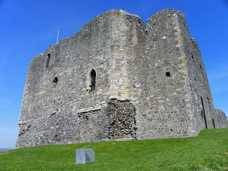 crash, destroyed, castle, monument, old, fort, architecture HD wallpaper