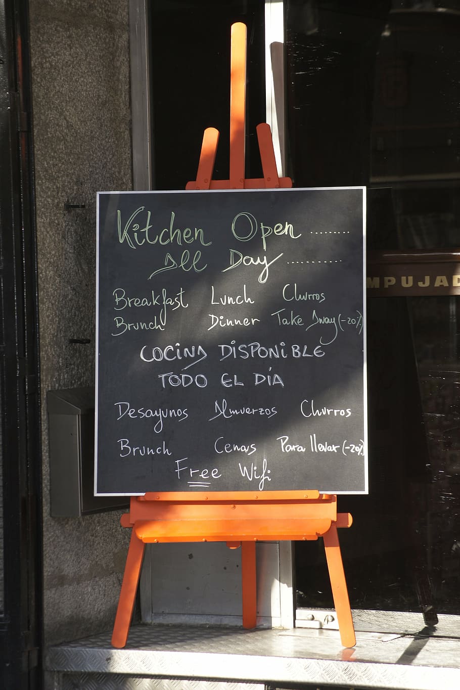 menu, slate, bar, restaurant, food, blackboard, text, communication HD wallpaper
