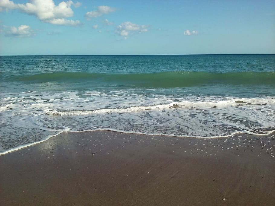 Sea, Vacation, Ocean, beach, sand, nature, water, wave, summer HD wallpaper