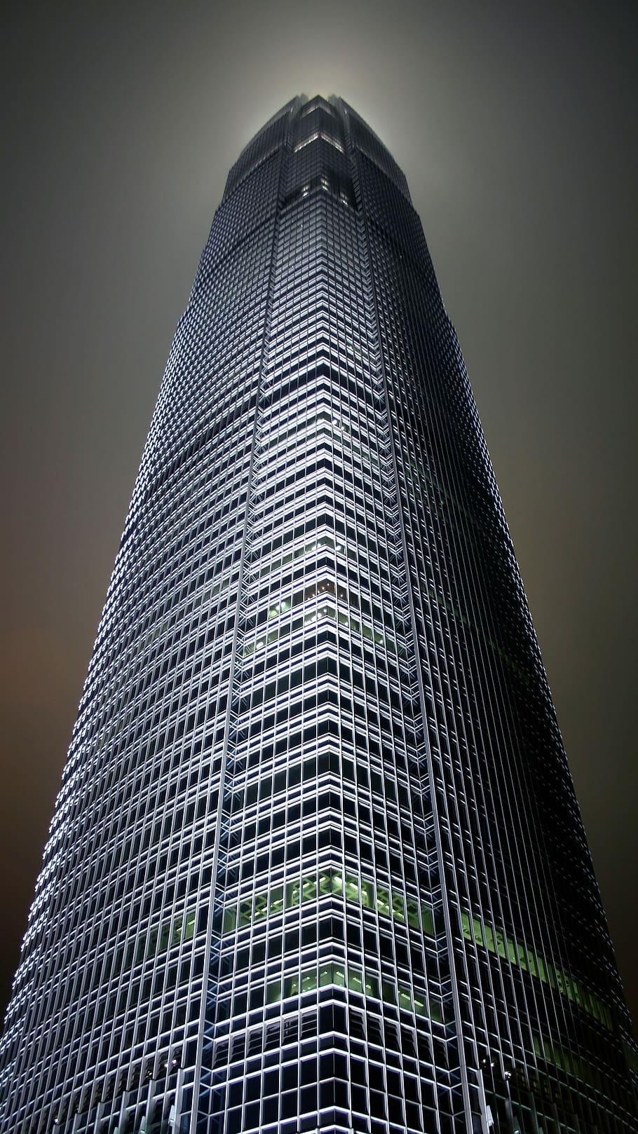 IFC, architectural photography of building, architecture, skyscraper HD wallpaper