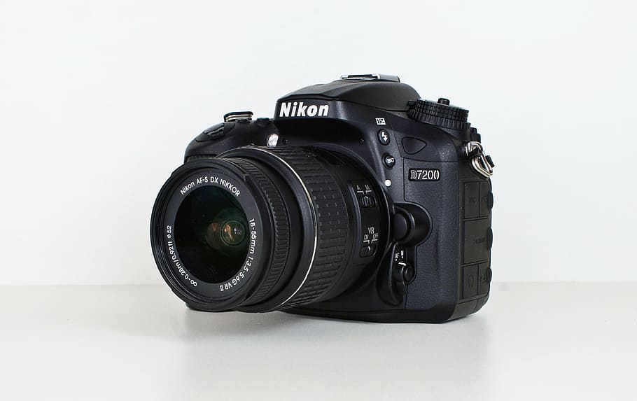 camera, nikon, nikon 7200, old camera, photo camera, photograph HD wallpaper
