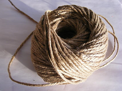 ball, cord, hemp, natural, twine, household, rope, string, close-up HD wallpaper