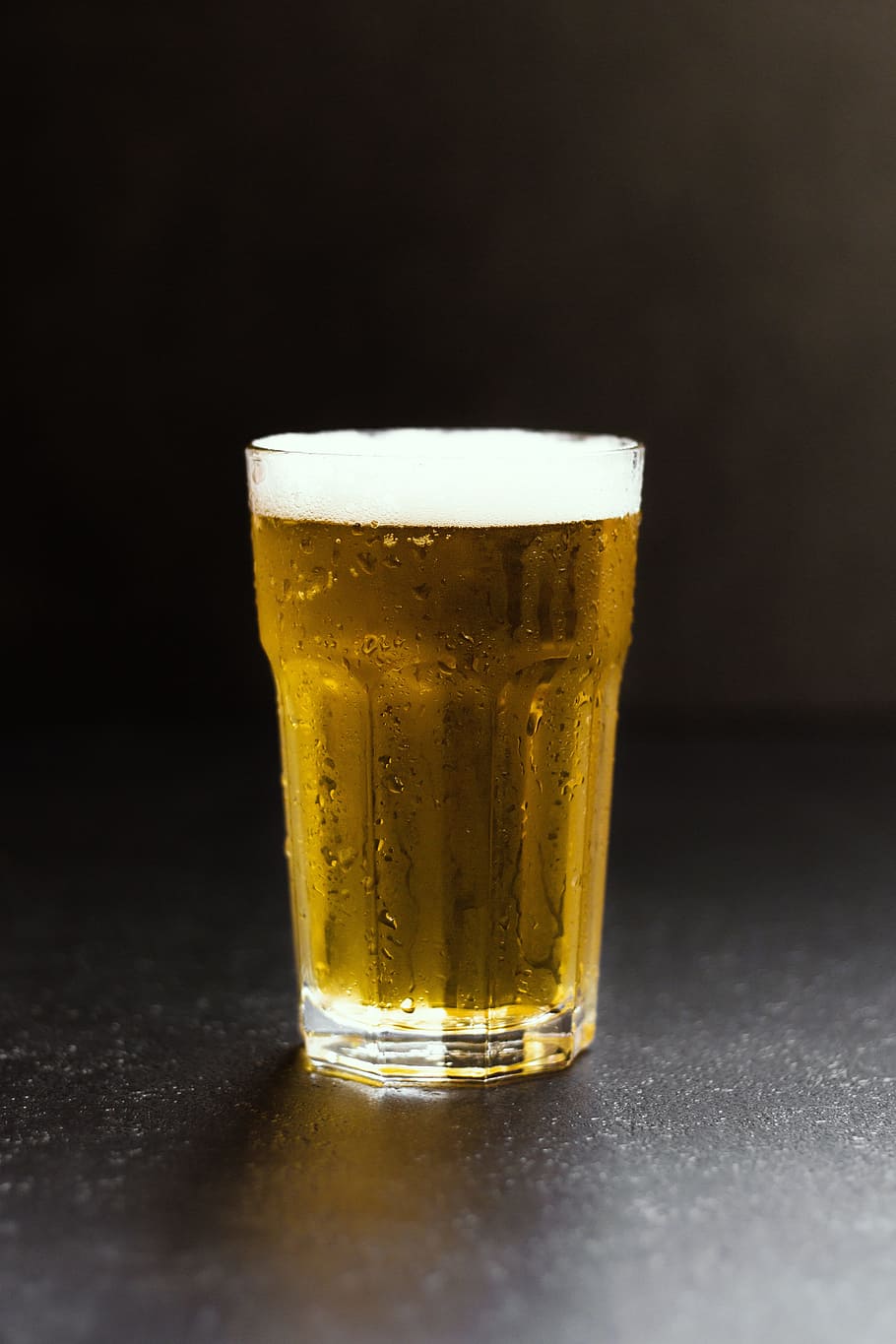 cold, alcohol, drink, glass, alcoholic, amber, beer, beverage HD wallpaper