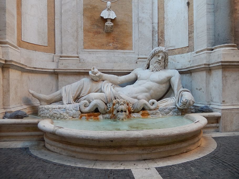 rome, old, italy, sculpture, art and craft, statue, representation HD wallpaper