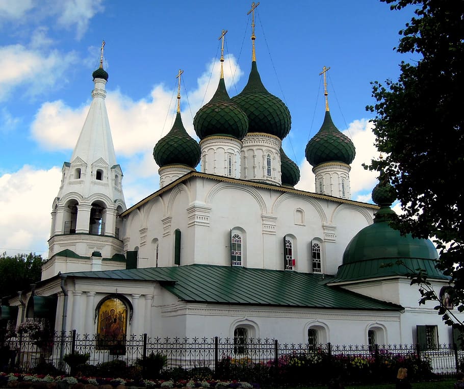 cathedral, church, architecture, temple, dome, religion, dome of the cathedral HD wallpaper