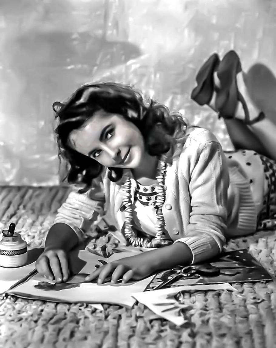 elizabeth taylor-hollywood, film, actress, lifestyles, one person, HD wallpaper