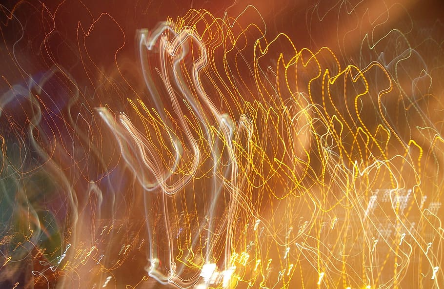 blurred, light, abstract, tracer, experimental, photography HD wallpaper