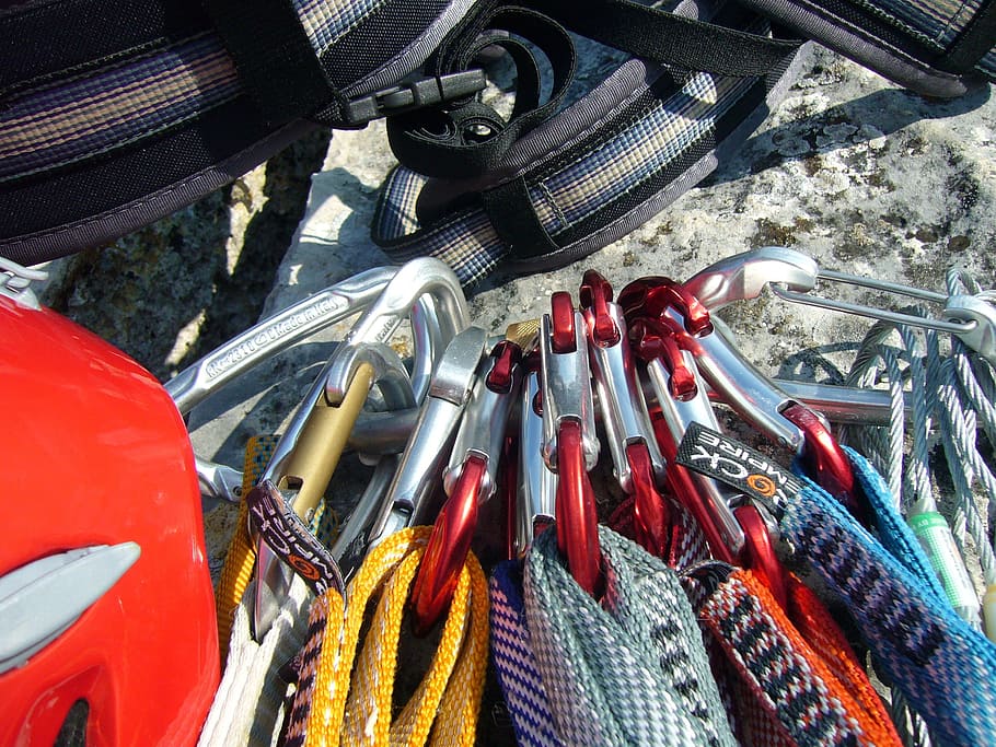 Climbing, Rock, Rope, Outdoor, ropes, cliff, holidays, summer HD wallpaper