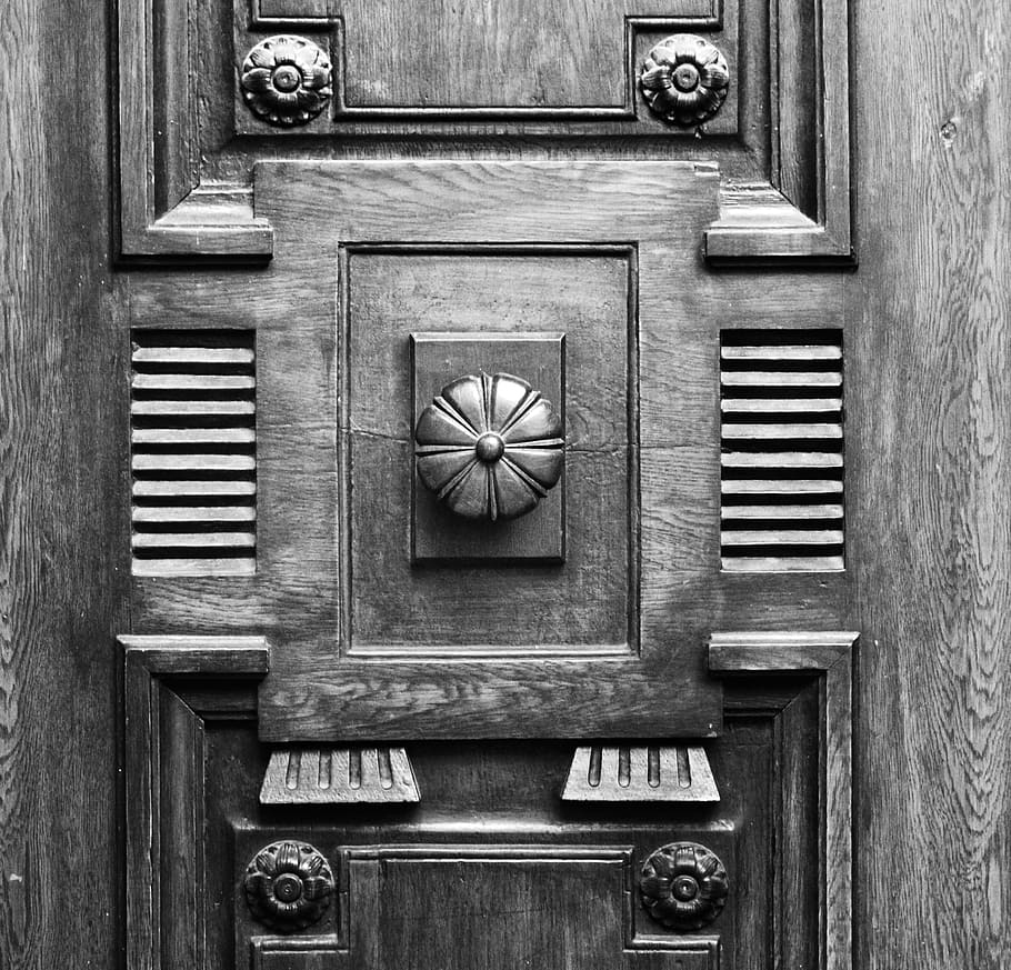 door, old town, front door, input, düsseldorf, wood - material HD wallpaper