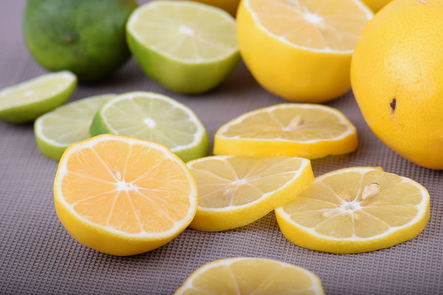 Lemon, Lime, Citrus, Subtropical, Fruit, subtropical fruit, HD wallpaper