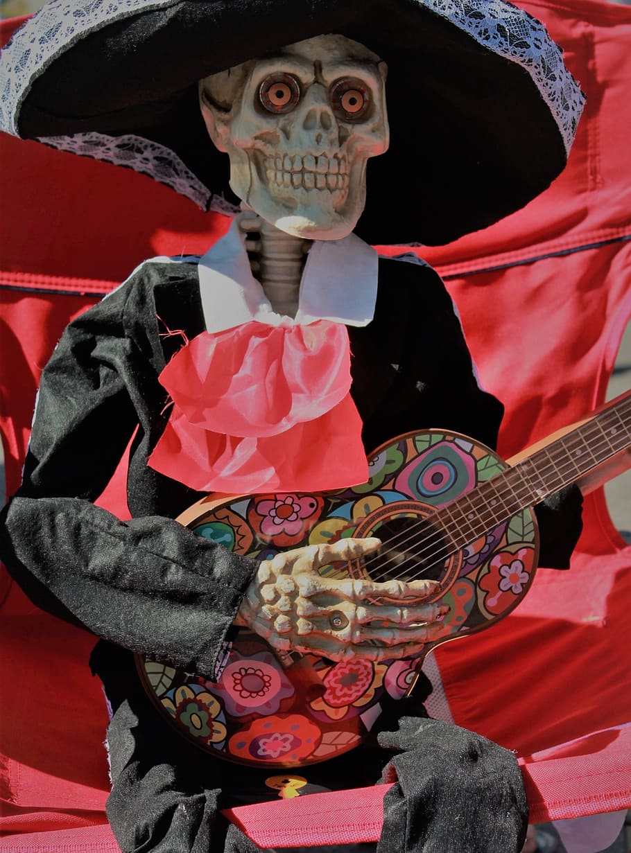 Dia De Los Muertos, Day Of The Dead, november 1st, skull, halloween, HD wallpaper
