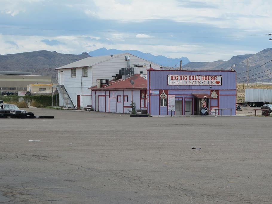 bar, road, usa, architecture, built structure, building exterior HD wallpaper