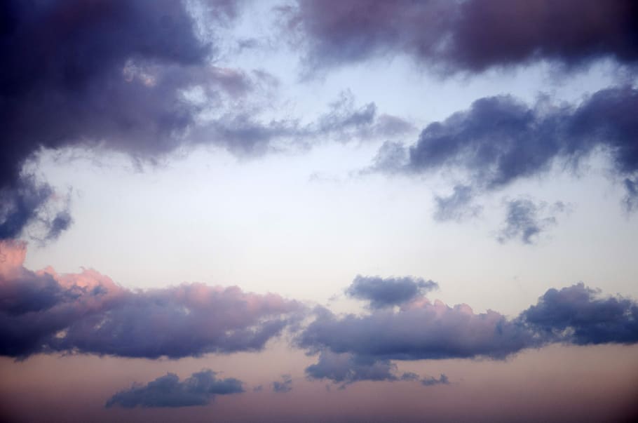 Dark, Sky, Sky, Landscape, Natural, Clouds, day, nature, cloud - sky HD wallpaper