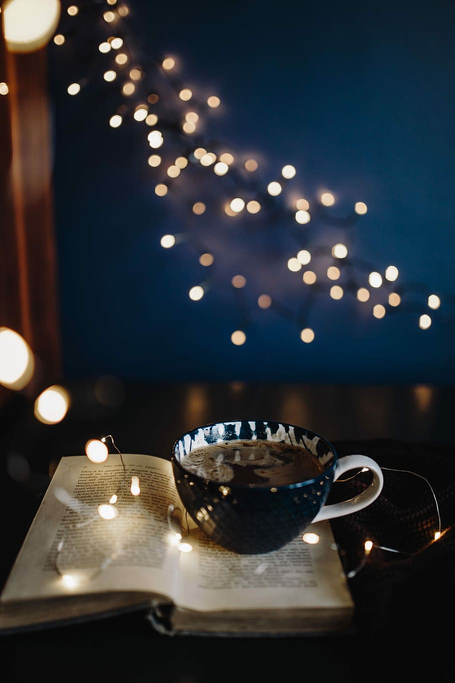Making Magic with Fairy Lights, time, decoration, bokeh, night, HD wallpaper