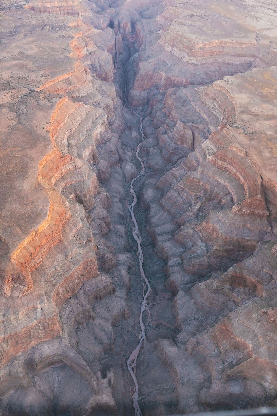 Grand Canyon, Arizona, bird's eye photography of canyon, mountain HD wallpaper