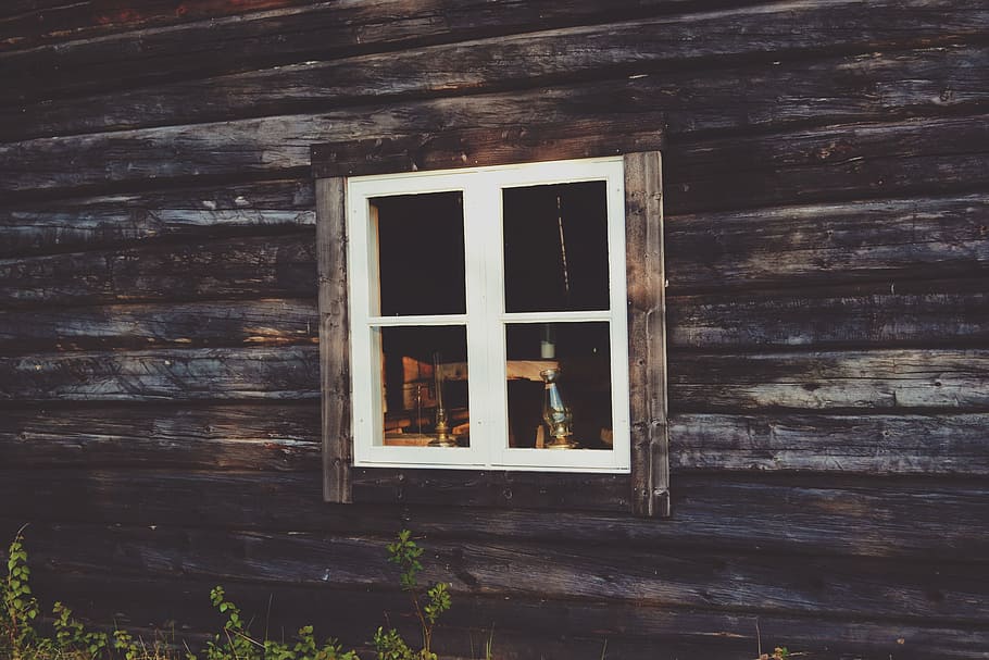 wooden, wall, window, architecture, built structure, building exterior HD wallpaper
