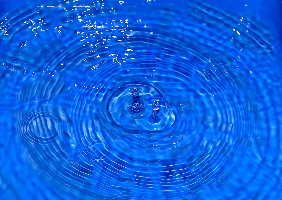 droplet of water photography, wave, drip, liquid, drop of water HD wallpaper