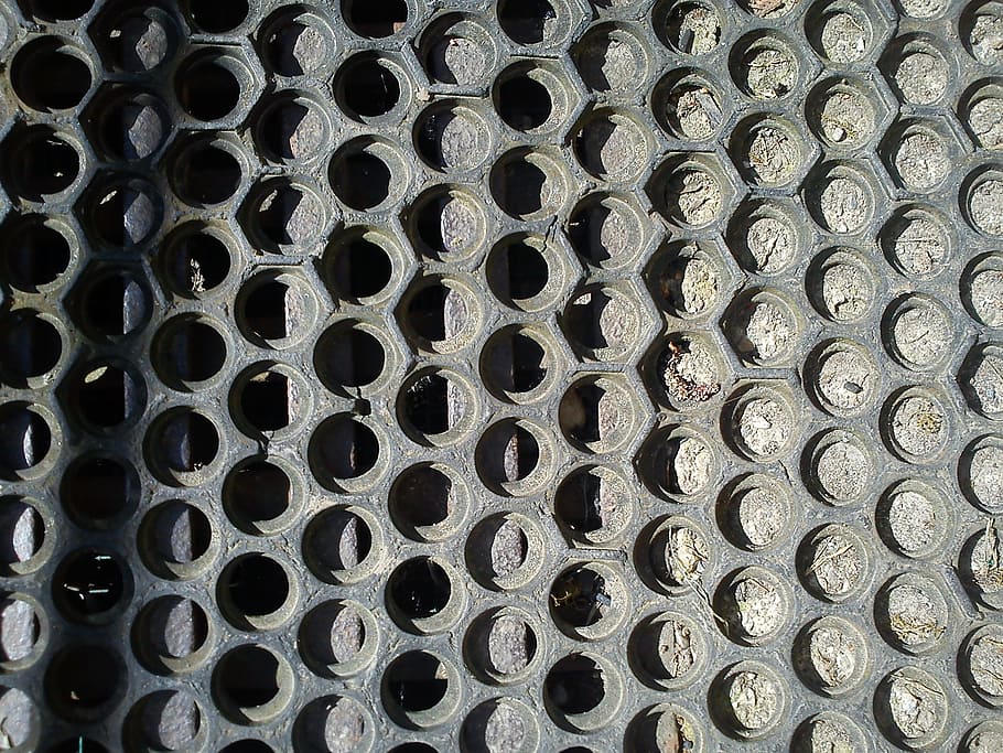 floor mat, hexagons, combs, shadow, hexagonal, background, pattern HD wallpaper