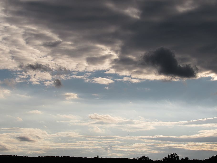 sky, clouds, dark clouds, front detail, cloud - sky, beauty in nature HD wallpaper