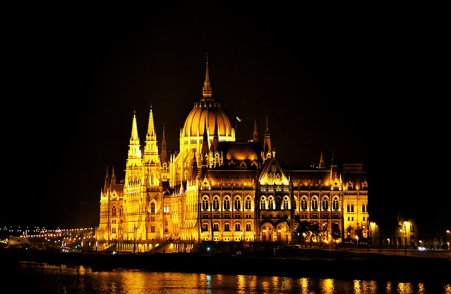Budapest, Parliament, Hungary, architecture, building, travel, HD wallpaper