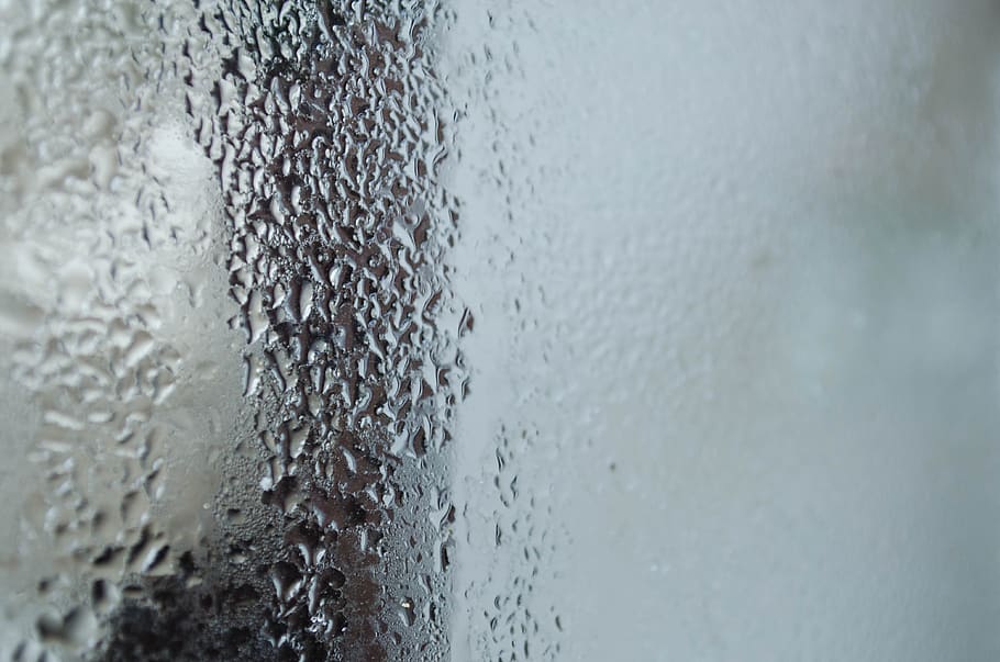 drops, pane, frost, close-up, no people, water, indoors, glass - material HD wallpaper