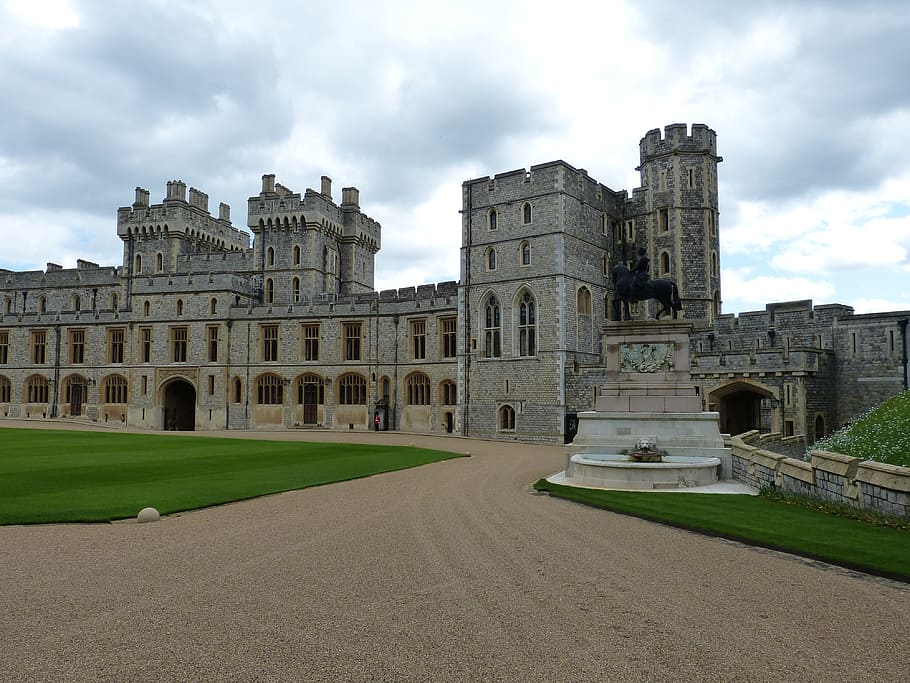 Windsor Castle, architecture, fortress, building, middle ages HD wallpaper
