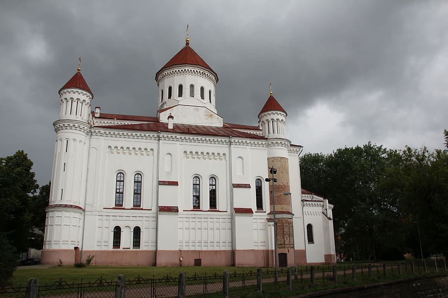Lithuania, Vilnius, Building, historically, eastern europe HD wallpaper