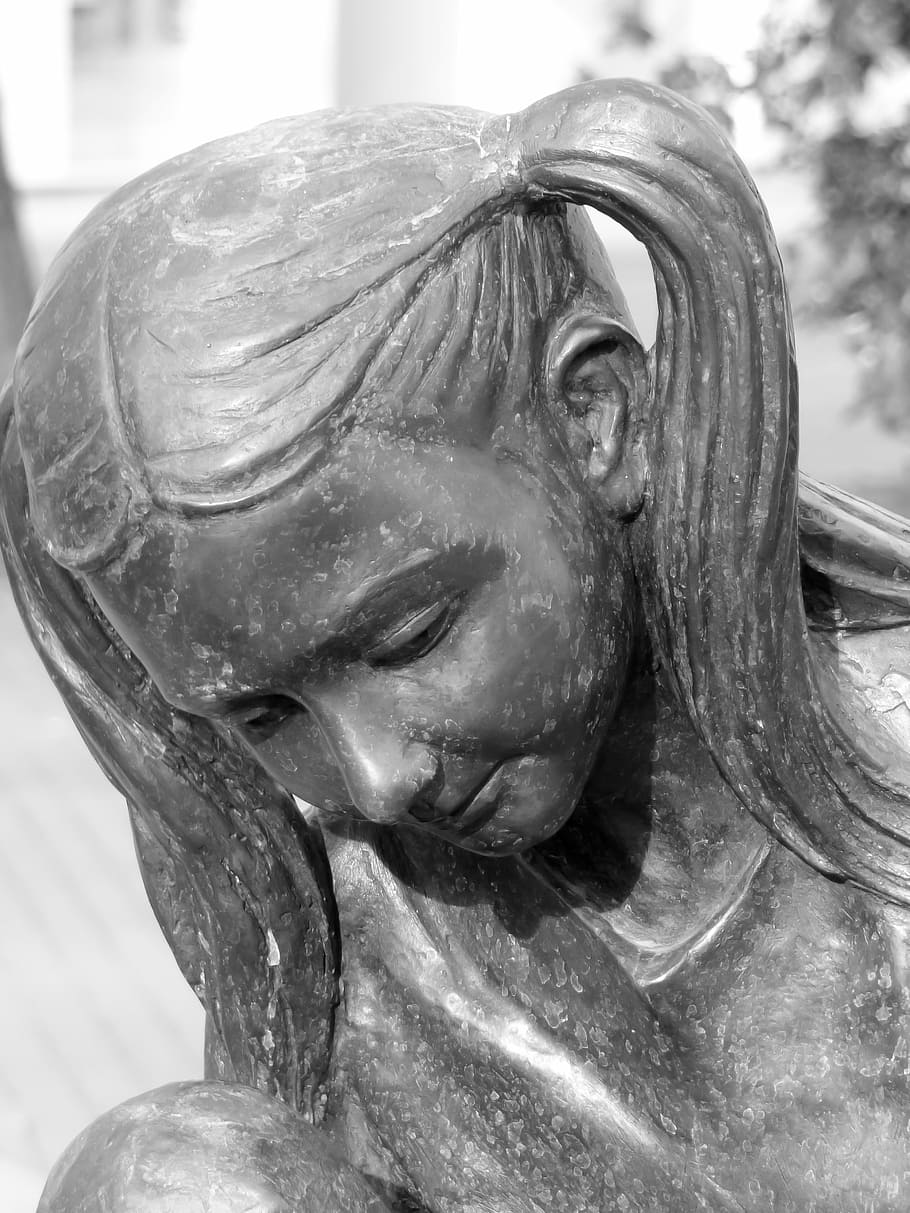 statue, bronze, bronze statue, hungary, metal, street statue HD wallpaper