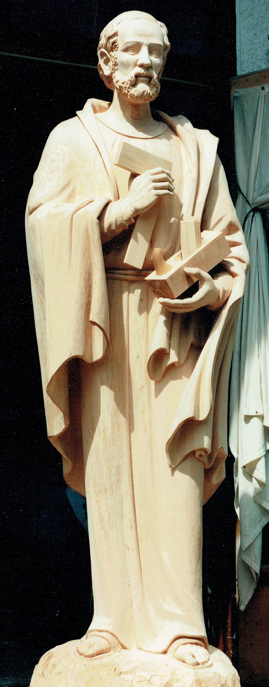 saint joseph, josef, zimmermann, figure, statue, christianity