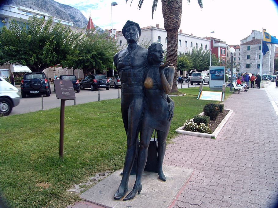 figure, bronze, artwork, personal, bronze statue, sculpture HD wallpaper
