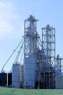 feed, elevator, oklahoma, grain elevator, agriculture, industry HD wallpaper