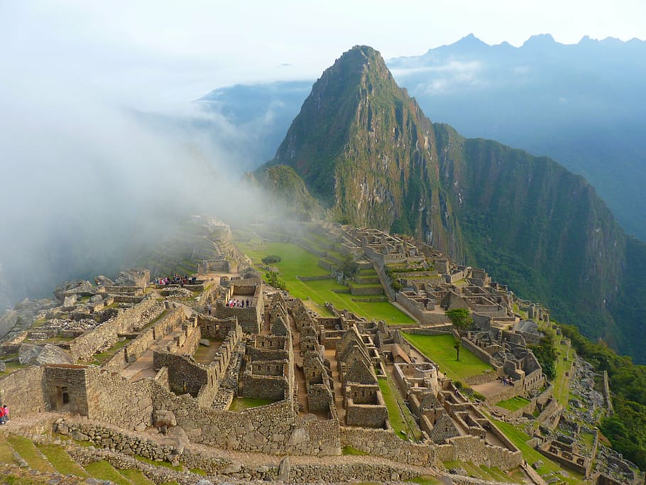 Machu Picchu, Peru, machupicchu, ruins, ruined city, inca, tourism, HD wallpaper