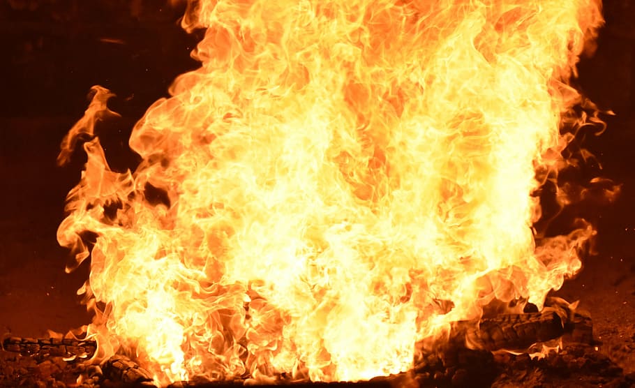 flame illustration, fire, open, fire - natural phenomenon, burning HD wallpaper
