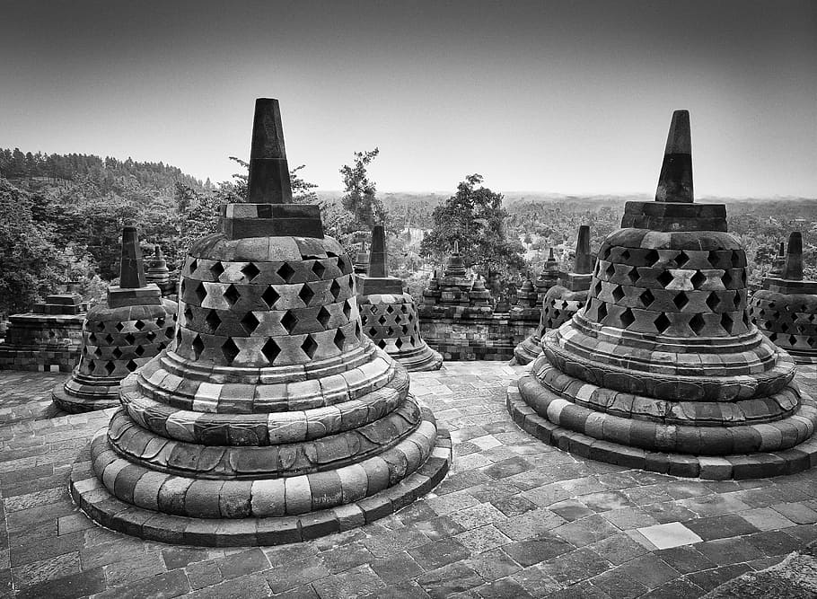 temple, bells, asia, buddhism, ancient, religion, culture, spirituality, HD wallpaper