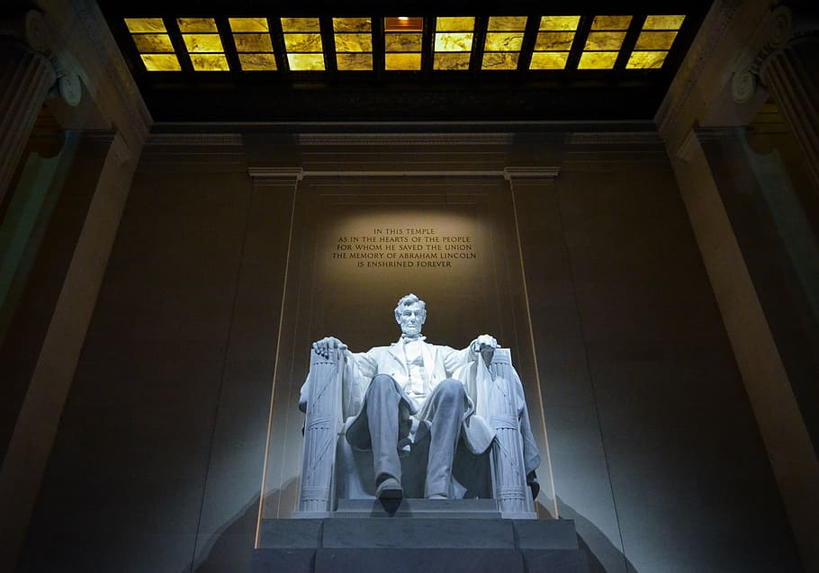 Lincoln Memorial, monument, usa, america, washington, places of interest, HD wallpaper