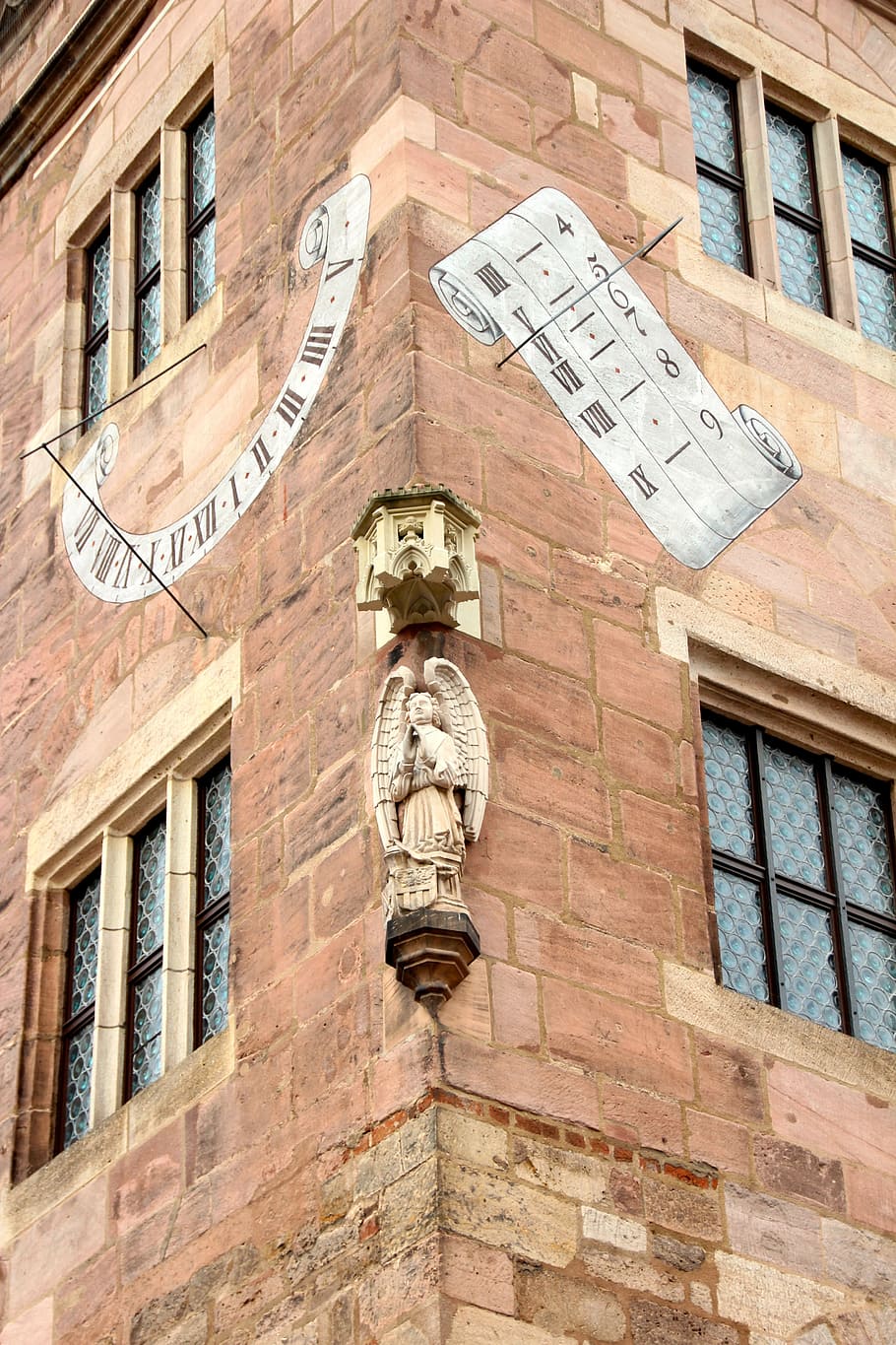 facade, old town, nuremberg, architecture, homes, real estate HD wallpaper