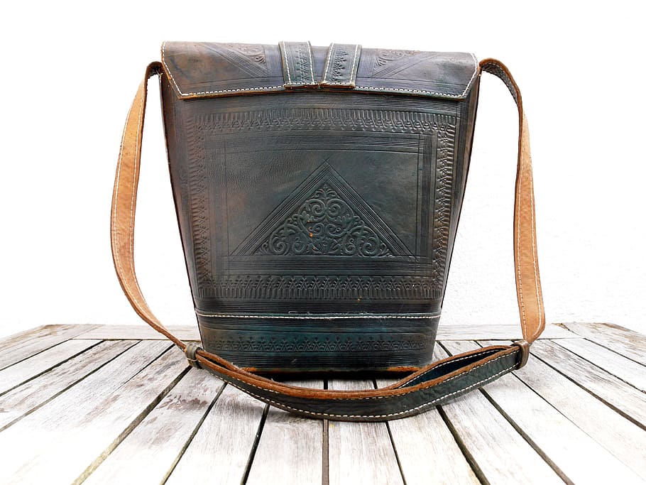 Handbag, Leather, Case, back, leather case, leather goods, accessories HD wallpaper