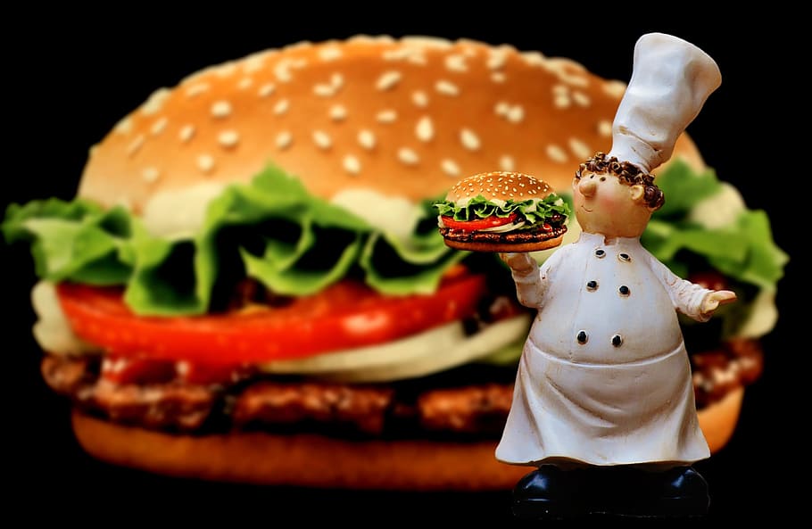 hamburger, cheeseburger, cooking, funny, food, preparation HD wallpaper