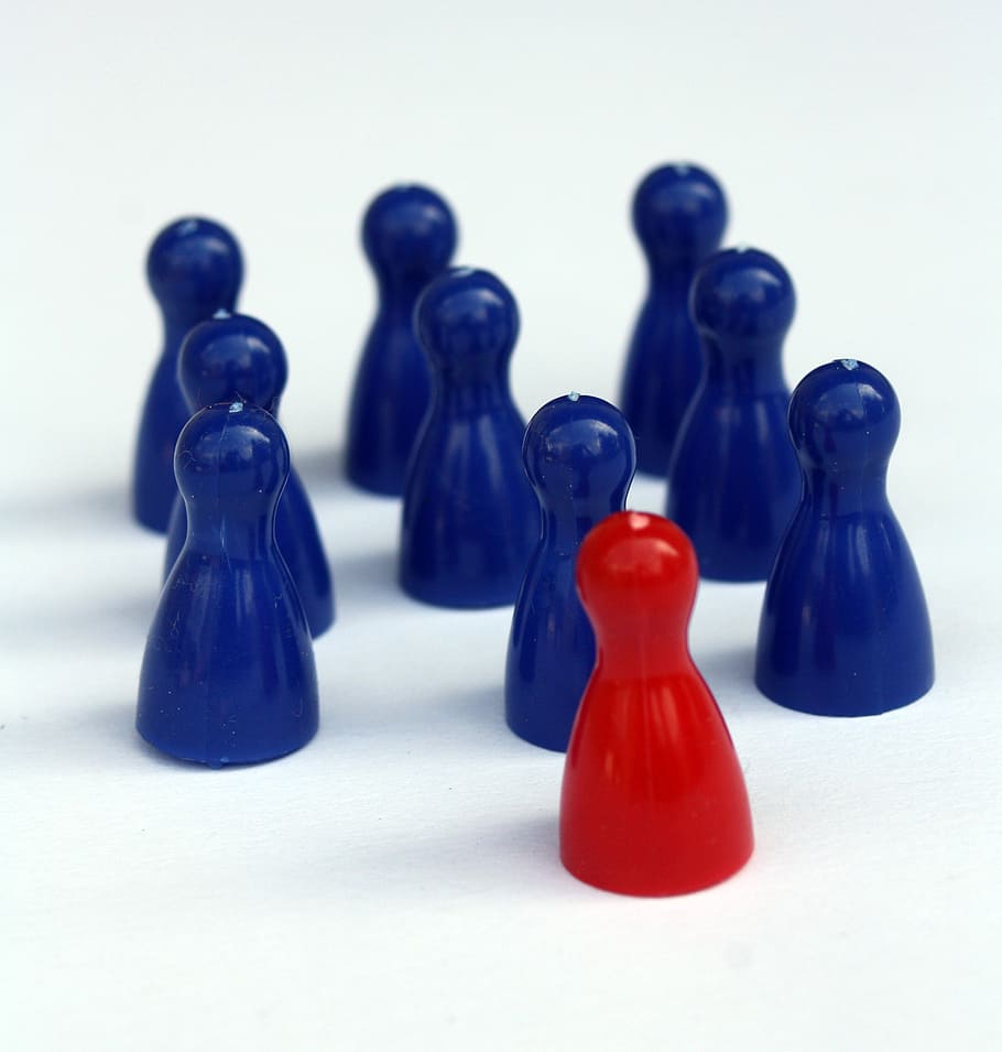 hierarchy, chef, figures, play stone, team, leisure games, board game HD wallpaper