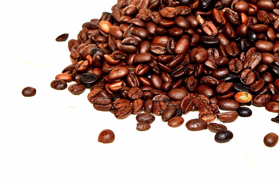 coffee beans, Cafe, Roasted, caffeine, brown, aroma, coffee roasting HD wallpaper