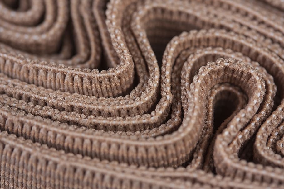 fabric, brown, abstract pattern, macro, textile, wool, detail HD wallpaper
