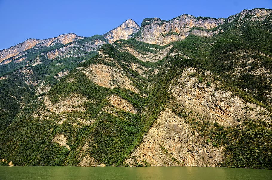 HD wallpaper: the three gorges, landscape, china, the yangtze river ...